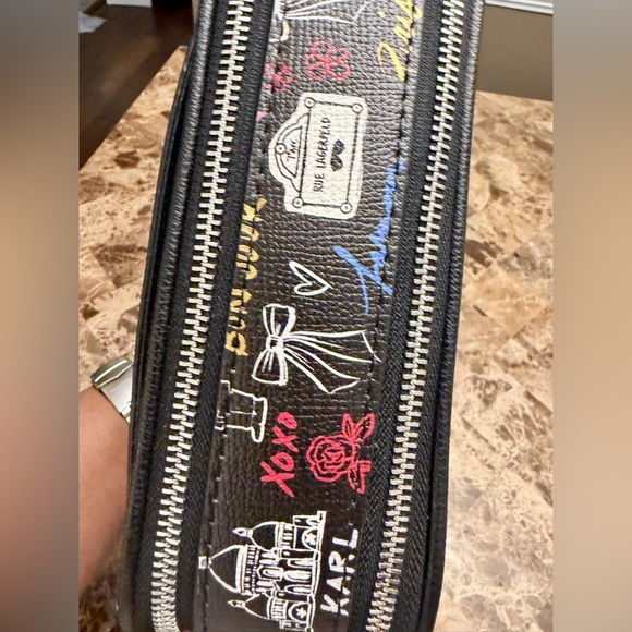 Karl Lagerfeld Paris Maybelle Camera Crossbody Bag - Picture 9 of 14